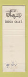 Matchbook Cover - Speicher Gaylord Auto Wreckers Plainfield IL pinup