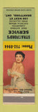 Matchbook Cover - Stratford's oil gas Brantford ON pinup