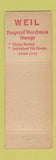 Matchbook Cover - Weil Trucking Cincinnati OH