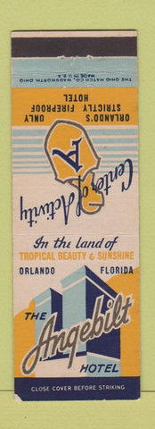 Matchbook Cover - Angebilt Hotel Orlando FL