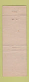 Matchbook Cover - Park Terrace Grill Clearwater FL WEAR