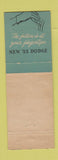 Matchbook Cover - Pauley Bros Dodge 1955 Plymouth Shelton WA