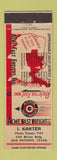 Matchbook Cover - Acme Fast Freight Trucking San Antonio TX