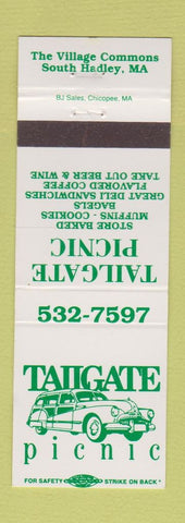 Matchbook Cover - Tailgate Picnic South Hadley MA