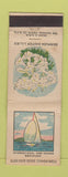 Matchbook Cover - International One Design Bermuda Easter Lilies
