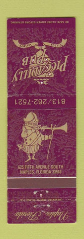 Matchbook Cover - Piccadilly Pub Naples FL