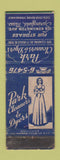 Matchbook Cover - Park Cleaners Dyers Springfield MA girlie WEAR
