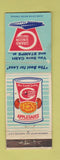 Matchbook Cover - Grand Union Supermarkets Applesauce WEAR