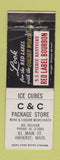 Matchbook Cover - Red Label Bourbon Amherst MA Glen Garry WEAR