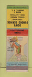 Matchbook Cover - Don's Sunoco oil gas Unadilla NY hillbilly WEAR