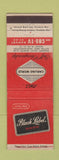 Matchbook Cover - Black Label 1965 Carling Golf Tournament Sutton MA CBS