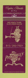 Matchbook Cover - Piccadilly Pub Naples FL