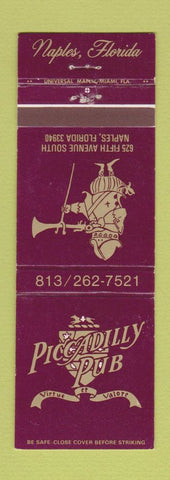 Matchbook Cover - Piccadilly Pub Naples FL