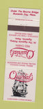 Matchbook Cover - Quinal's Restaurants Buzzards Bay MA