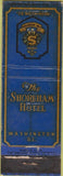 Matchbook Cover - Shoreham Hotel Washington DC wear