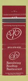 Matchbook Cover - Revolving Rooftop Restaurant