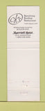 Matchbook Cover - Revolving Rooftop Restaurant