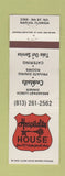Matchbook Cover - Hospitality House Naples FL