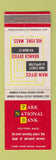 Matchbook Cover - Park National Bank Holyoke MA