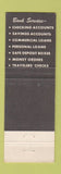 Matchbook Cover - Park National Bank Holyoke MA