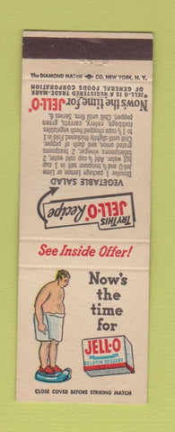 Matchbook Cover - Jello to lose weight