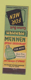 Matchbook Cover - Mennen Spray Deodorant