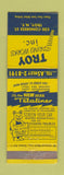 Matchbook Cover - Troy Spring Works Troy NY WEAR