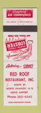 Matchbook Cover - Red Roof Restaurant North Swanzey NH WEAR