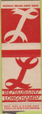 Matchbook Cover - Longchamps Restaurant BOBTAIL