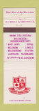 Matchbook Cover - Keddy's Motor Inns Canada CHAIN