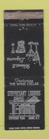 Matchbook Cover - Stuyvesant Liquors Albany NY WEAR