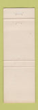 Matchbook Cover - Stowe VT Skiing WEAR
