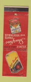 Matchbook Cover - Shurfine Coffee Canned Pineapple