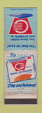 Matchbook Cover - Grand Union Grocery French Fries WEAR