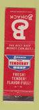 Matchbook Cover - Bohack Beef Grocery