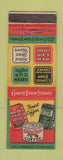 Matchbook Cover - Clover Farm Stores Coffee