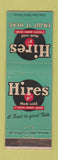Matchbook Cover - Hires Root Beer
