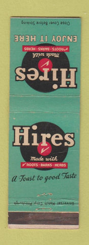 Matchbook Cover - Hires Root Beer
