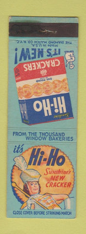 Matchbook Cover - Hi Ho Crackers WEAR