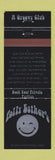Matchbook Cover - Polly Ester's Denver Austin Philadelphia Chicago New York City