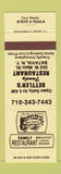 Matchbook Cover - Settler's Family Restaurant Batavia NY