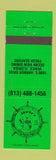 Matchbook Cover - Sharky's Crab Oyster Bar Venice FL