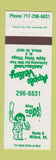 Matchbook Cover - Apple Valley Restaurant Mildford PA
