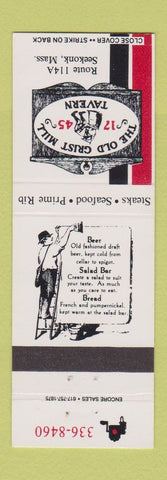 Matchbook Cover - Old Grist Mill Tavern Seekonk MA