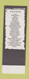 Matchbook Cover - Old Grist Mill Tavern Seekonk MA