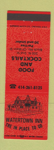 Matchbook Cover - Watertown Inn Restaurant
