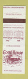 Matchbook Cover - Coral House Restaurant Milburn Lake Baldwin NY
