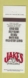 Matchbook Cover - Jake's Steak Seafood Oklahoma City OK