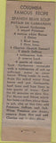 Matchbook Cover - Office Store Towel Service NO TOWN