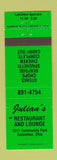 Matchbook Cover - Julian's Restaurant Columbus OH GREEN